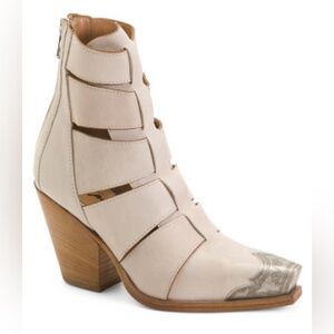 Free People New in Box Leather Braden Fisherman’s Boots Size 6.5